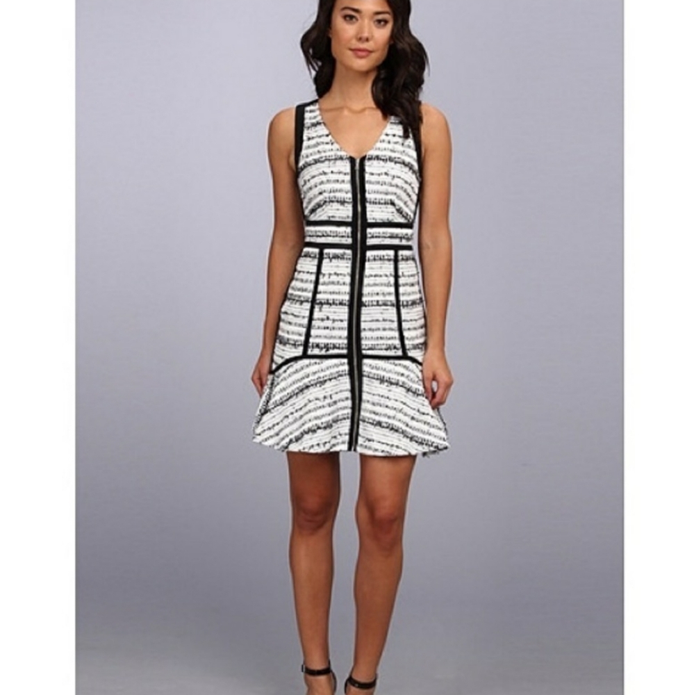Rebecca Taylor raffia tweed dress